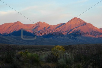 Mountain Peak Sunrise