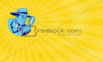 Reliable Private Eye Business Card
