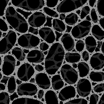 abstract bone spongy structure seamless pattern