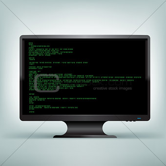 pc monitor code