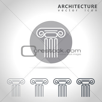 Architecture outline icon