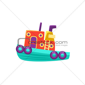 Small Steamer Toy Boat