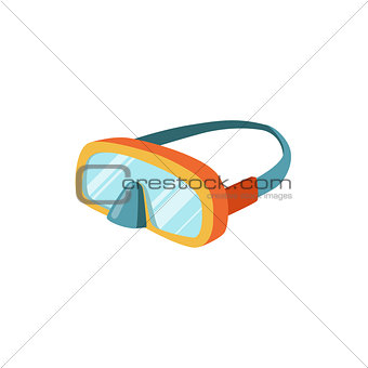 Scuba Diving Mask With Strap