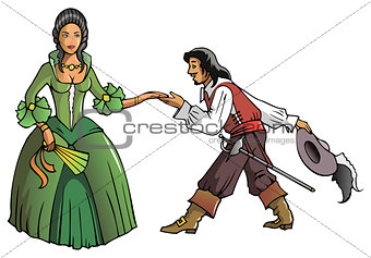 Musketeer and the Queen