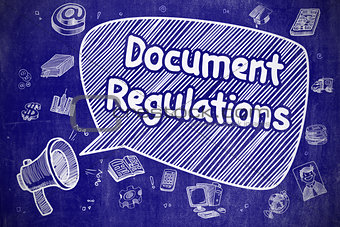 Document Regulations - Business Concept.