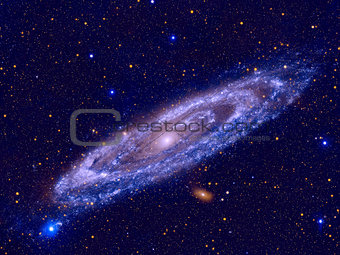 The Andromeda Galaxy is a nearest spiral galaxy to the Milky Way