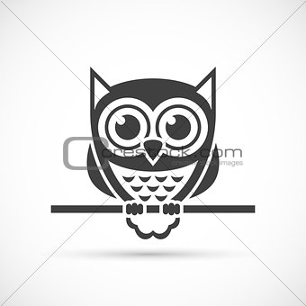 Owl vector icon