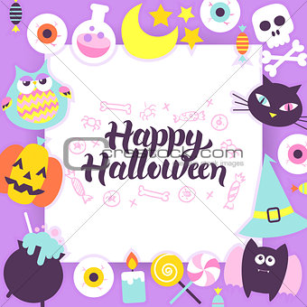 Happy Halloween Paper Template