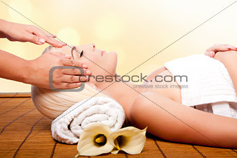 Relaxation pampering massage spa