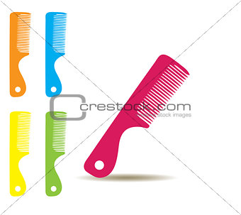 Vector Hair Brush