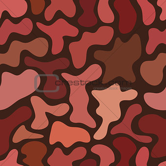 abstract chaotic spotted seamless pattern
