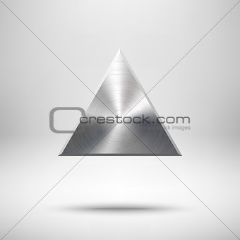 Abstract Triangle Button Template