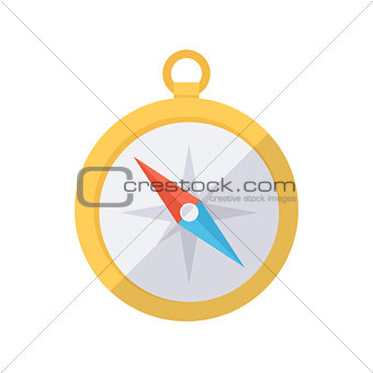 Compass color icon.