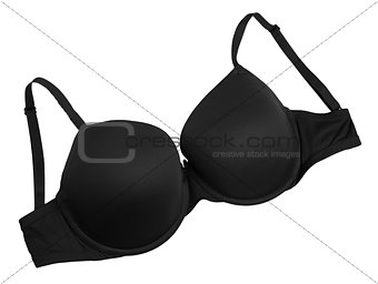 Black female bra