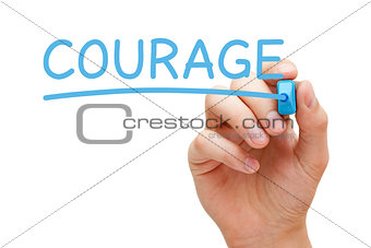 Courage Blue Marker