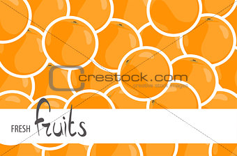 Juicy oranges for a background