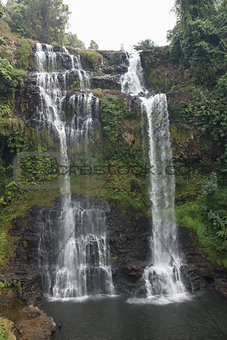 Tad Gneuang Waterfall, Laos, Asia