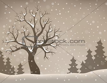 Winter tree topic image 2