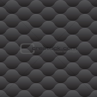 Vector Seamless Gray Gradient Leaf Shape Circle Leather Texture
