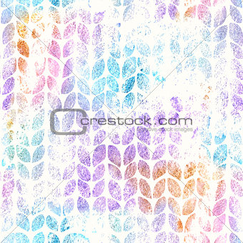 Vector seamless abstract watercolor pattern