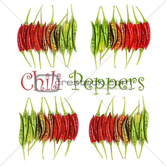 Collection of Chili Peppers