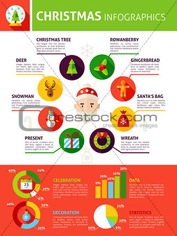 Christmas Holiday Infographics