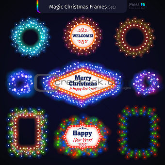 Magic Christmas Frames Set3