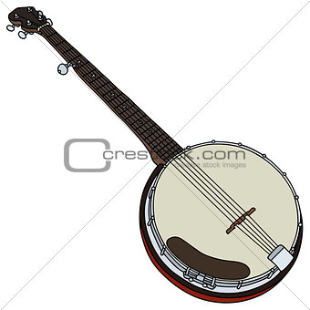 Classic five string banjo