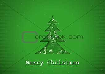 Green Christmas Greeting