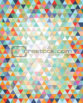 Color Fractal geometrical Abstract Pattern