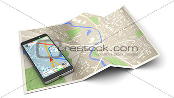 mobile phone navigation
