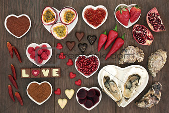 Aphrodisiac Love Food