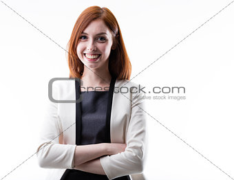 big smile of a respectable young woman