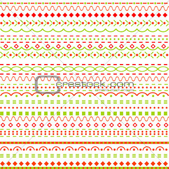 Whimsical background with dots and  lines