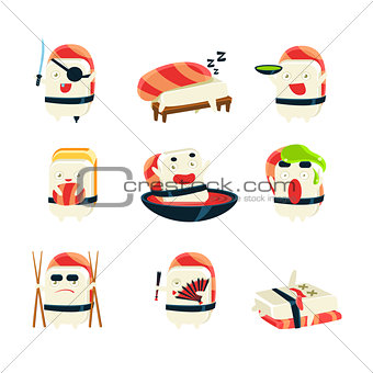 Maki Sushi Character Japan Themed Activities