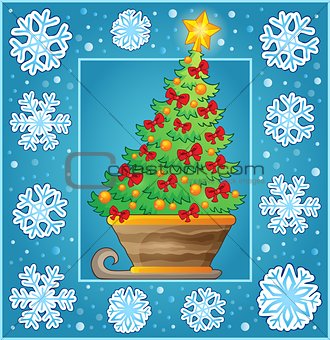 Christmas decorative greeting card 3