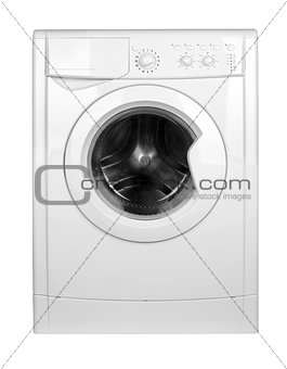 Washing machine isolated