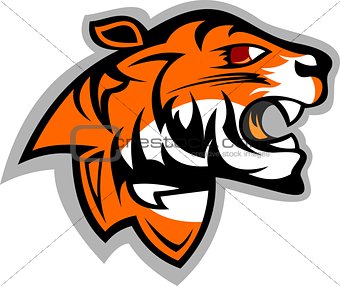 tiger roar cartoon
