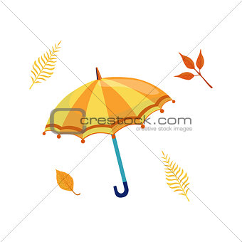 Umbrella As Autumn Attribute