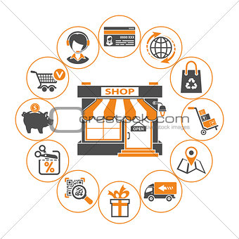 Internet Shopping Concept