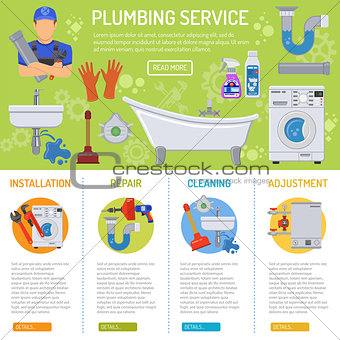 Plumbing Service infographics