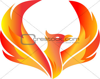 flying fire phoenix