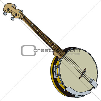 Four strings banjo