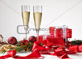  wine, star, decoration, new, holiday, bright, celebrate, festiv