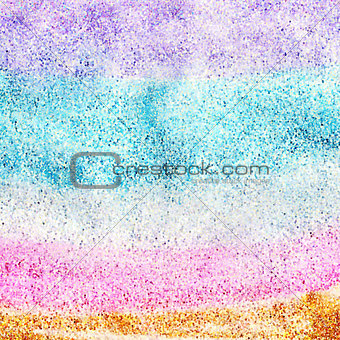 Vector Colorful explosion of confetti.