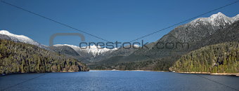 Capilano Reservoir Mountains Vancouver British Columbia
