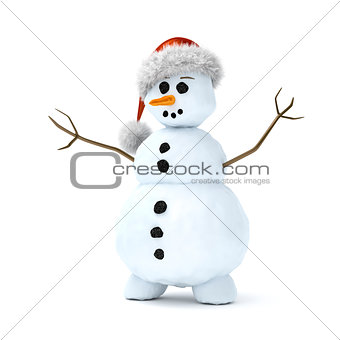 cute litte snowman