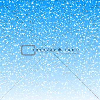 Abstract Christmas background with snowflakes. Vector illustrati