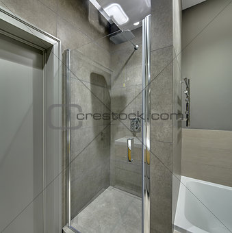 Bathroom in modern style