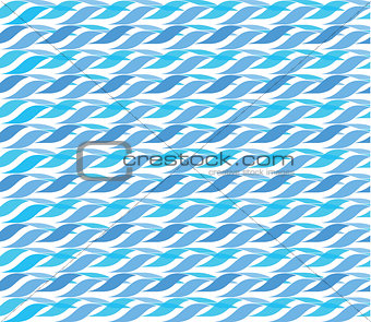 blue Waves pattern abstract